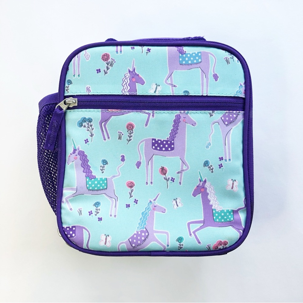 {Pottery Barn Kids} Unicorn Print Classic Lunchbox